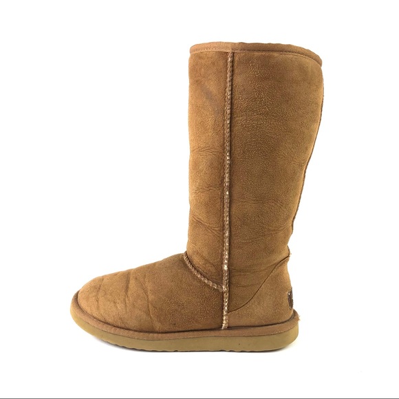 UGG Australia Classic Tall Chestnut Boots - Picture 8 of 13